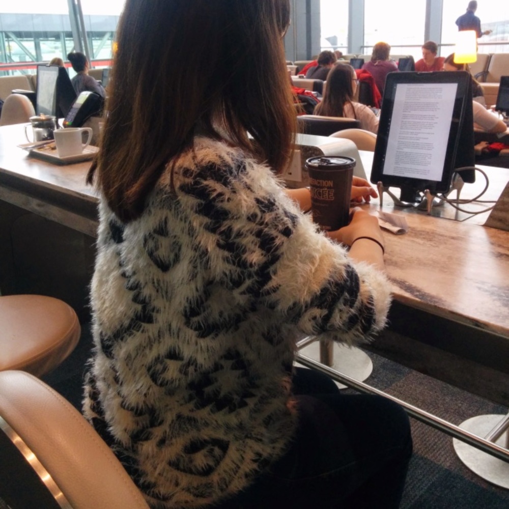 Urban Outfitters fuzzy sweater